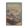 13658 - California Go USA (SM) by Mercana Studio a Hand Embellished Decograph Framed Art Print