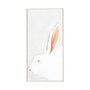 13667 - Rabit Gazing II by Mercana Studio a Hand Embellished Textured Framed Art Print