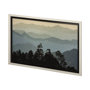 13685 - Mountain Light by Wild Wonders of ChinHand Embellished Textured Framed Art Print Matted under Glass
