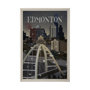 13800 - Edmonton Go Canada (XL) by Mercana Studio a Hand Embellished Decograph Framed Art Print under Glass