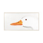 13664 - Duck Gazing I by Mercana Studio a Hand Embellished Textured Framed Art Print
