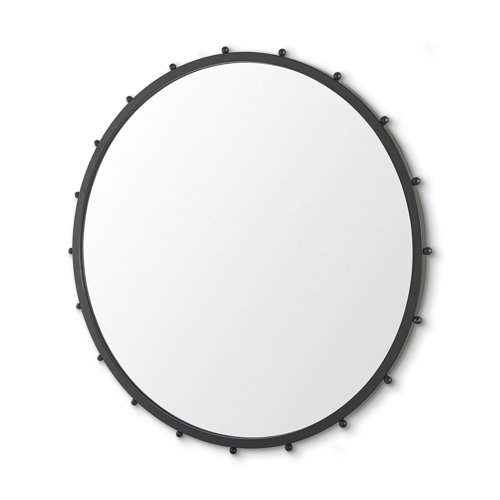 69313 - Elena III Large Black Wall Mirror