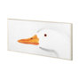 13664 - Duck Gazing I by Mercana Studio a Hand Embellished Textured Framed Art Print