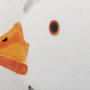 13664 - Duck Gazing I by Mercana Studio a Hand Embellished Textured Framed Art Print