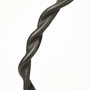 69080 - Rizwan (Large) Black Aluminum Braided Circular Object