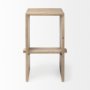 69191 - Aida 30" Seat Height Light Brown Wood Bar Stool