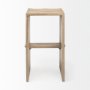 69191 - Aida 30" Seat Height Light Brown Wood Bar Stool