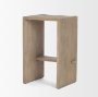 69192 - Aida 26" Seat Height Light Gray Wood Counter Stool