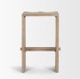 69193 - Aida 26" Seat Height Light Brown Wood Counter Stool
