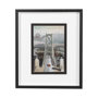 13580 - Vancouver Go Canada (M) by Mercana Studio a Framed Art Print Matted under Glass