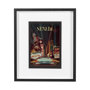 13660 - Nevada Go USA (M) by Mercana Studio a Framed Art Print Matted under Glass