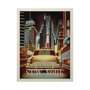 13693 - New York Go USA (L) by Mercana Studio a Hand Embellished Decograph Framed Art Print