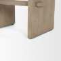 69192 - Aida 26" Seat Height Light Gray Wood Counter Stool