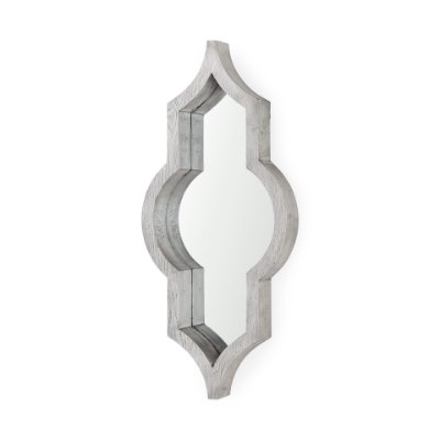 69460 - Tamanar 15.0 x 3.0 x 34.1  Gray Wood Frame Wall Mirror