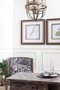 44251 - Lanx Set of 3 Decorative Black/Grey Metal Plates