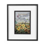 13775 - Kansas Go USA (M) by Mercana Studio a Framed Art Print Matted under Glass