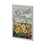 13798 - Kansas Go USA (XL) by Mercana Studio a Hand Embellished Decograph Framed Art Print under Glass