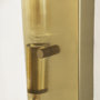 68772 - Stein 5L x 6W Gold W/ White Marble Shade Wall Sconce