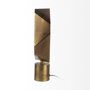 68773 - Shamir 15L x 15W Gold Geometric Metal Table Lamp