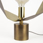 68773 - Shamir 15L x 15W Gold Geometric Metal Table Lamp