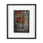 13581 - Louisiana Go USA (M) by Mercana Studio a Framed Art Print Matted under Glass