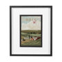 13583 - Ohio Go USA (M) by Mercana Studio a Framed Art Print Matted under Glass