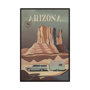 13657 - Arizona Go USA (SM) by Mercana Studio a Hand Embellished Decograph Framed Art Print