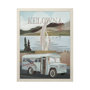 13782 - Kelowna Go Canada (L) by Mercana Studio a Hand Embellished Framed Art Decograph Print