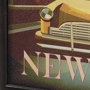 13701 - New York Go USA (SM) by Mercana Studio a Hand Embellished Decograph Framed Art Print