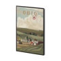 13707 - Ohio Go USA (SM) by Mercana Studio a Hand Embellished Decograph Framed Art Print