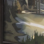 13763 - Whistler Go Canada (SM) by Mercana Studio a Hand Embellished Decograph Framed Art Print