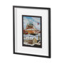 13579 - Quebec City Go Canada (M) by Mercana Studio a Framed Art Print Matted under Glass