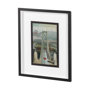 13580 - Vancouver Go Canada (M) by Mercana Studio a Framed Art Print Matted under Glass