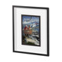 13773 - Whistler Go Canada (M) by Mercana Studio a Framed Art Print Matted under Glass