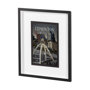 13777 - Edmonton Go Canada (M) by Mercana Studio a Framed Art Print Matted under Glass