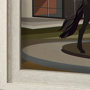 13799 - Regina Go Canada (XL) by Mercana Studio a Hand Embellished Decograph Framed Art Print under Glass