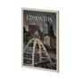 13800 - Edmonton Go Canada (XL) by Mercana Studio a Hand Embellished Decograph Framed Art Print under Glass
