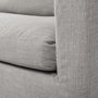 68724 - Denly III 38 X 38.25 X 34.5 Flint Gray Slipcover Upholstered Arm Chair