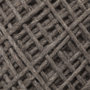 68730 - Allium Dark Brown Handwoven Wool Cylindrical Pouf