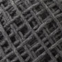 68731 - Allium Dark Gray Handwoven Wool Cylindrical Pouf
