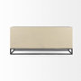 69376 - Genevieve II Light Brown Fir Veneer 9 Drawer Sideboard