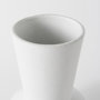 69463 - Laforge 9.4H Small White Ceramic Vase