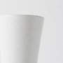 69463 - Laforge 9.4H Small White Ceramic Vase
