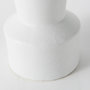 69463 - Laforge 9.4H Small White Ceramic Vase