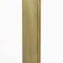 69182 - Faye 50L x 15W x 30H Beige Finished Wood W/Gold Metal Base Console Table