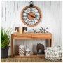 67200 - Astericks I (Large) 10L x 10W Brown Metal Decor Object
