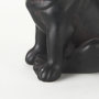 57798 - Cadence 4L x 5W Black Resin Pug Dog