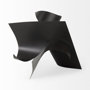 69168 - Francesca 18.1L x 18.1W x 18.1H Black Metal Sculptural Decorative Object