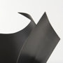 69168 - Francesca 18.1L x 18.1W x 18.1H Black Metal Sculptural Decorative Object