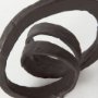 69169 - Stanislaw II Black Metal Infinite Ribbon Sculpture